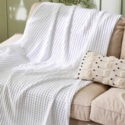 Rayon Derived From Bamboo Waffle Blanket
