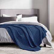 Rayon Derived From Bamboo Waffle Blanket