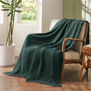 Rayon Derived From Bamboo Waffle Blanket