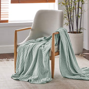 Rayon Derived From Bamboo Waffle Blanket
