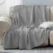 Rayon Derived From Bamboo Waffle Blanket