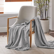 Rayon Derived From Bamboo Waffle Blanket