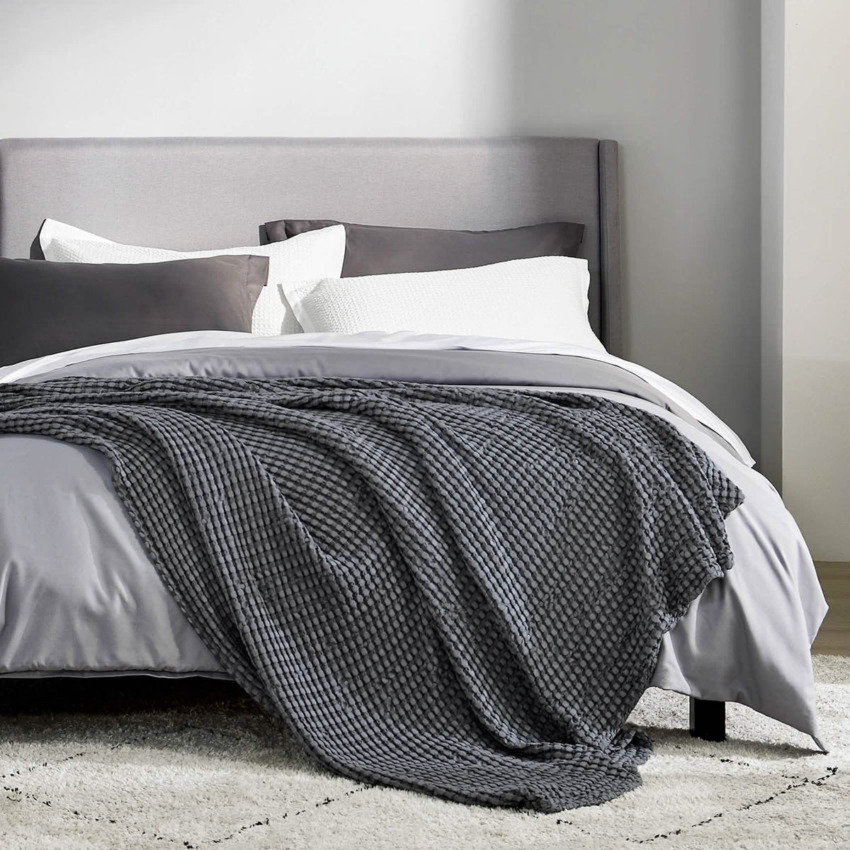 Rayon Derived From Bamboo Waffle Blanket
