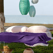 Rayon Derived From Bamboo Waffle Blanket