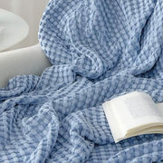 Rayon Derived From Bamboo Waffle Blanket