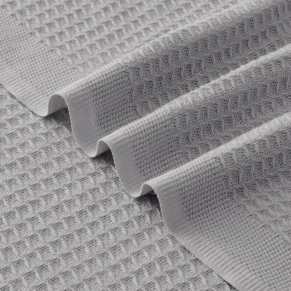 Cotton Waffle Weave Blanket