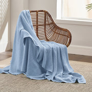 Cotton Waffle Weave Blanket