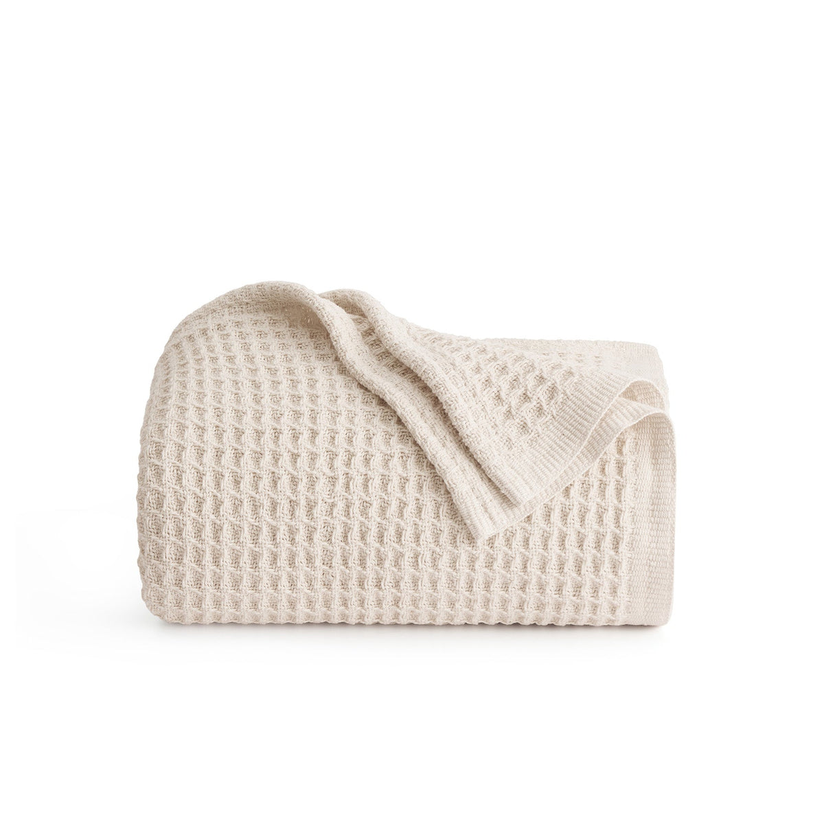 Cotton Waffle Weave Blanket