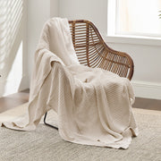 Cotton Waffle Weave Blanket