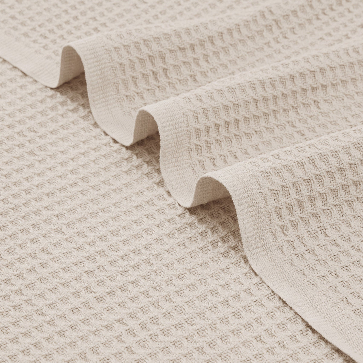 Cotton Waffle Weave Blanket