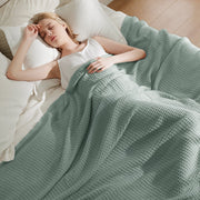 Cotton Waffle Weave Blanket