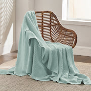 Cotton Waffle Weave Blanket