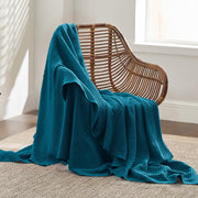 Cotton Waffle Weave Blanket