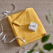 Cotton Waffle Weave Blanket