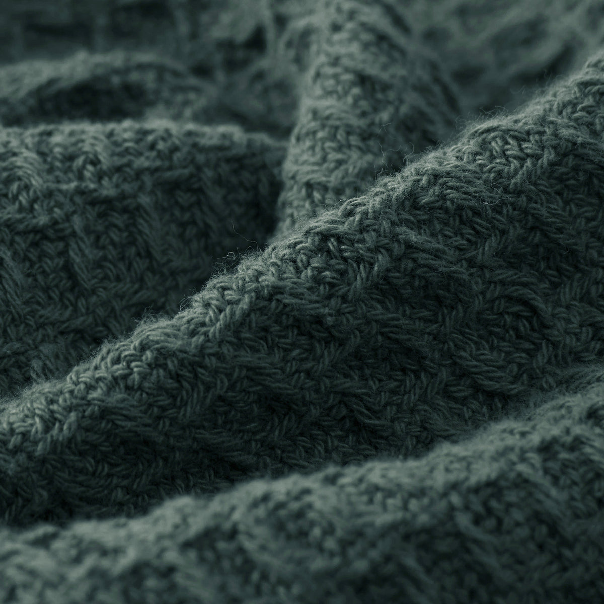 Cotton Waffle Weave Blanket