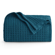 Cotton Waffle Weave Blanket