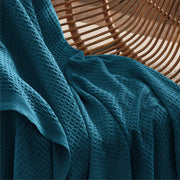 Cotton Waffle Weave Blanket