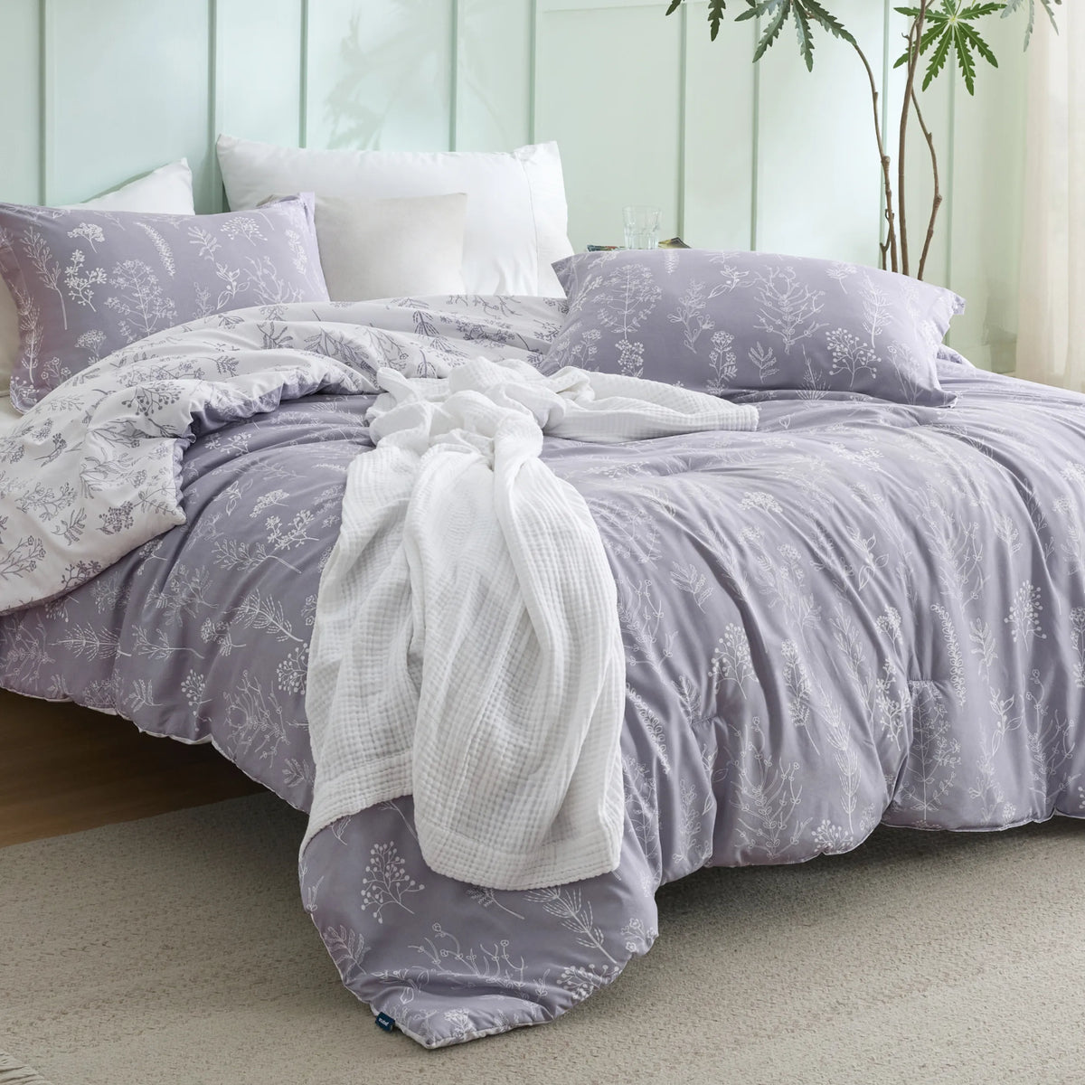 Floral Comforter Set