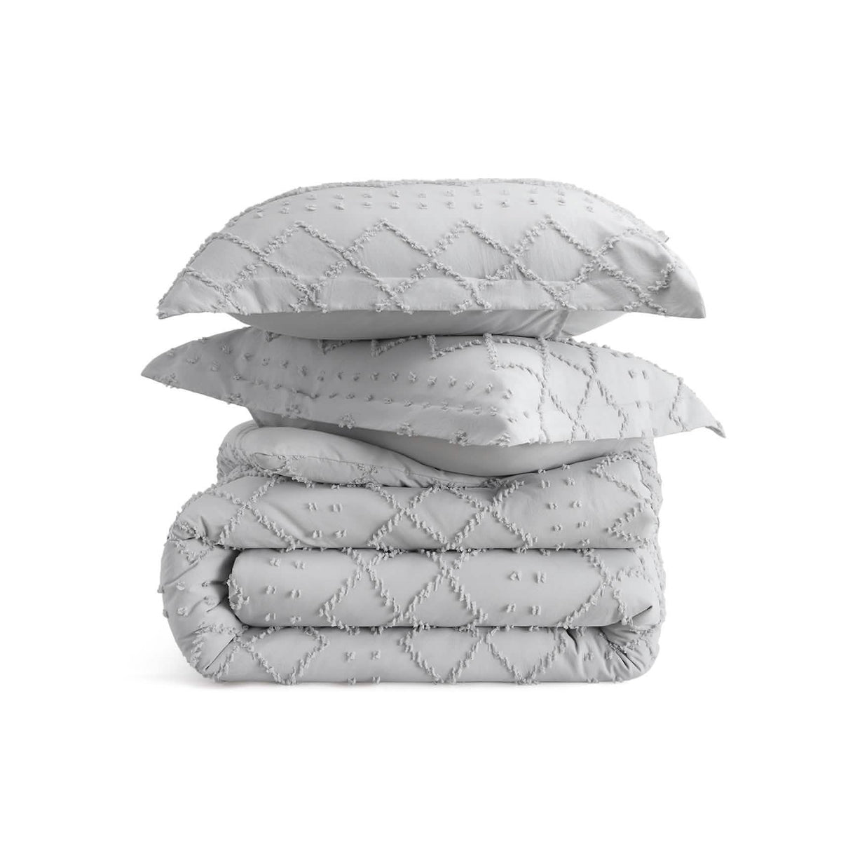 Tufted Embroidery Comforter Set