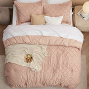 Tufted Embroidery Comforter Set