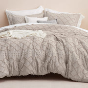 Tufted Embroidery Comforter Set