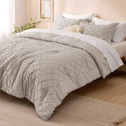 Tufted Embroidery Comforter Set