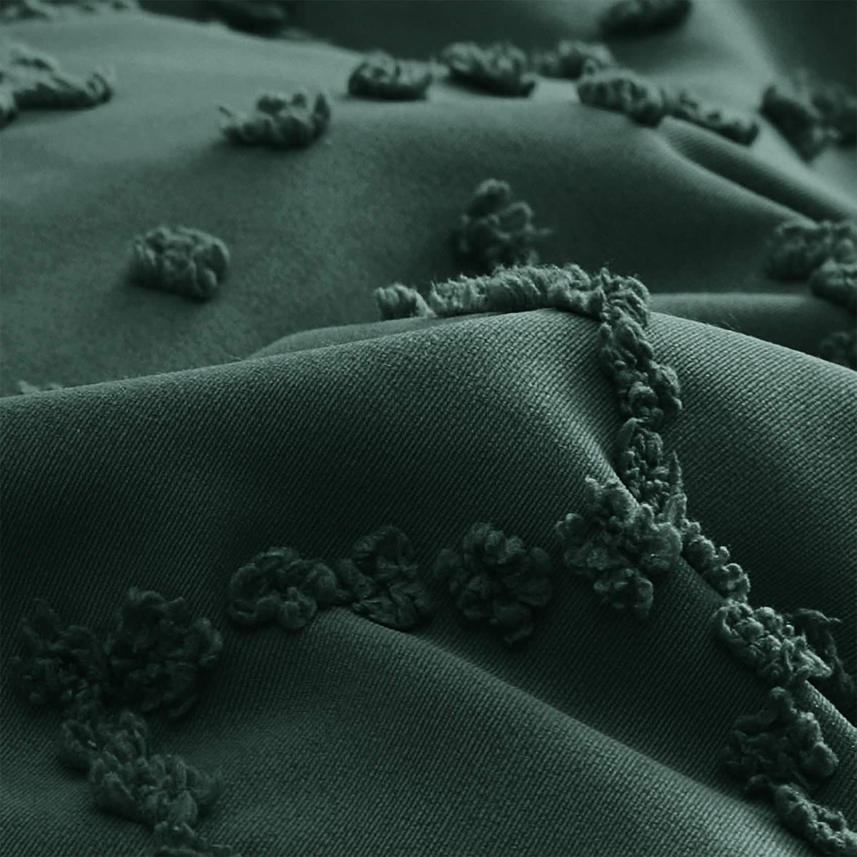 Tufted Embroidery Comforter Set