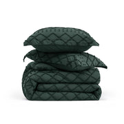 Tufted Embroidery Comforter Set