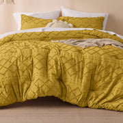 Tufted Embroidery Comforter Set