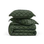 Tufted Embroidery Comforter Set