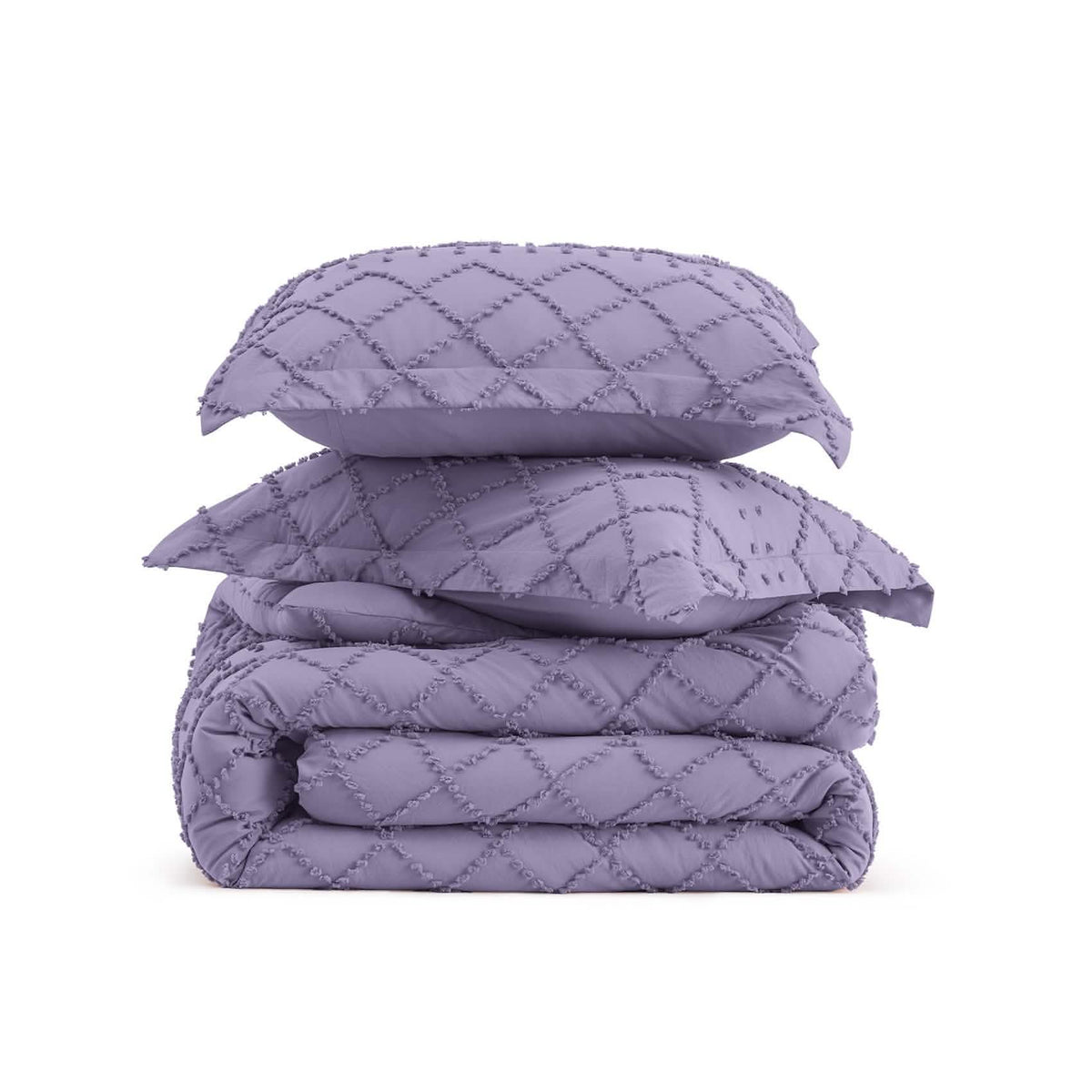 Tufted Embroidery Comforter Set
