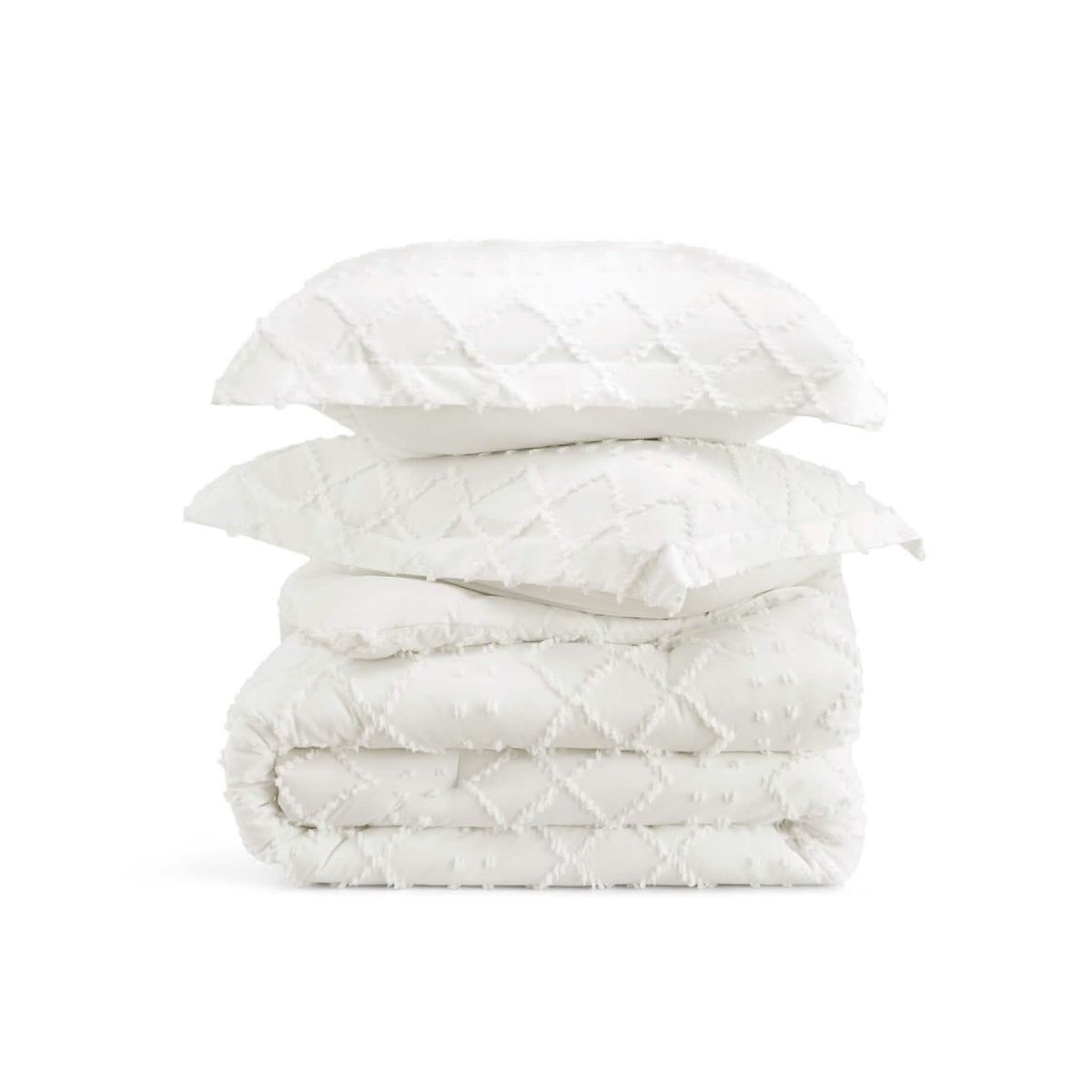Tufted Embroidery Comforter Set