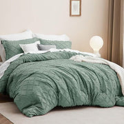 Tufted Embroidery Comforter Set