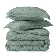 Tufted Embroidery Comforter Set