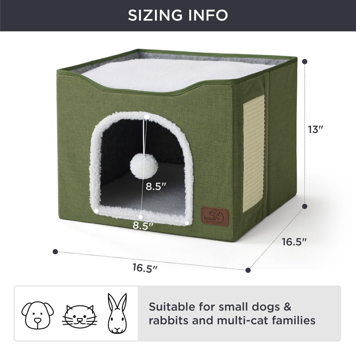 Cat Beds for Indoor Pet Cat House