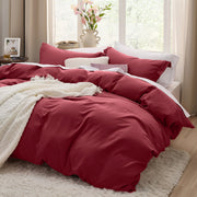 Ultra Soft Hypoallergenic Microfiber Duvet Cover Set