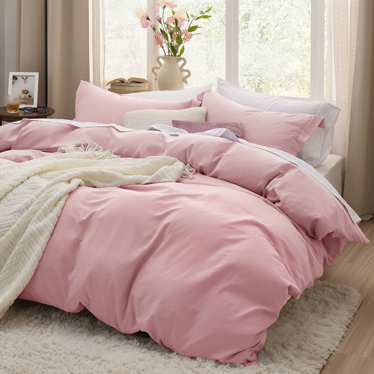 Ultra Soft Hypoallergenic Microfiber Duvet Cover Set