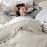 Ultra Soft Hypoallergenic Microfiber Duvet Cover Set