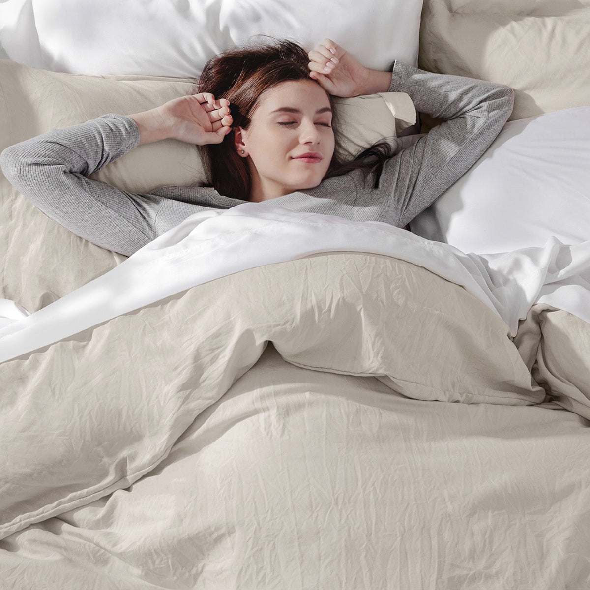 Ultra Soft Hypoallergenic Microfiber Duvet Cover Set