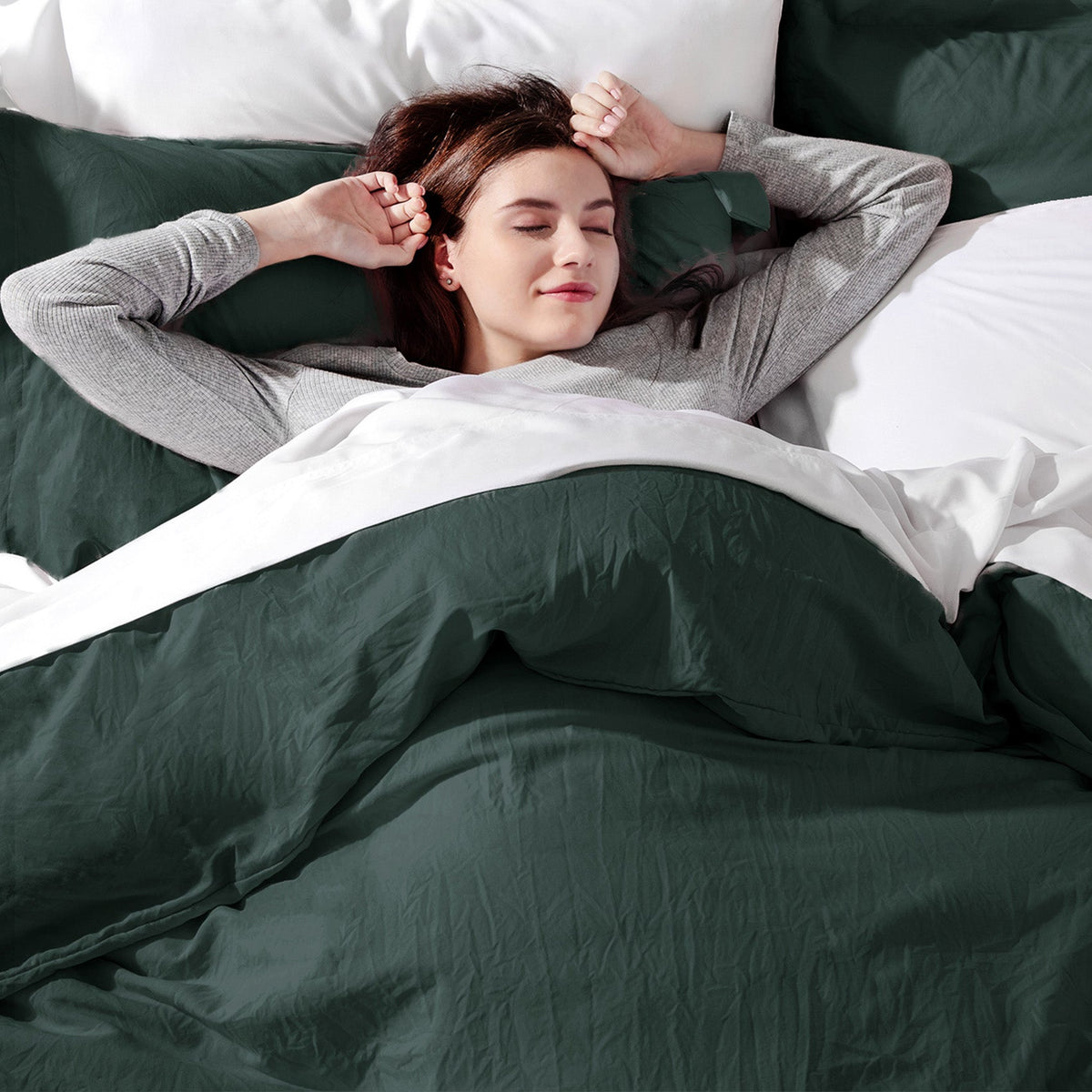 Ultra Soft Hypoallergenic Microfiber Duvet Cover Set