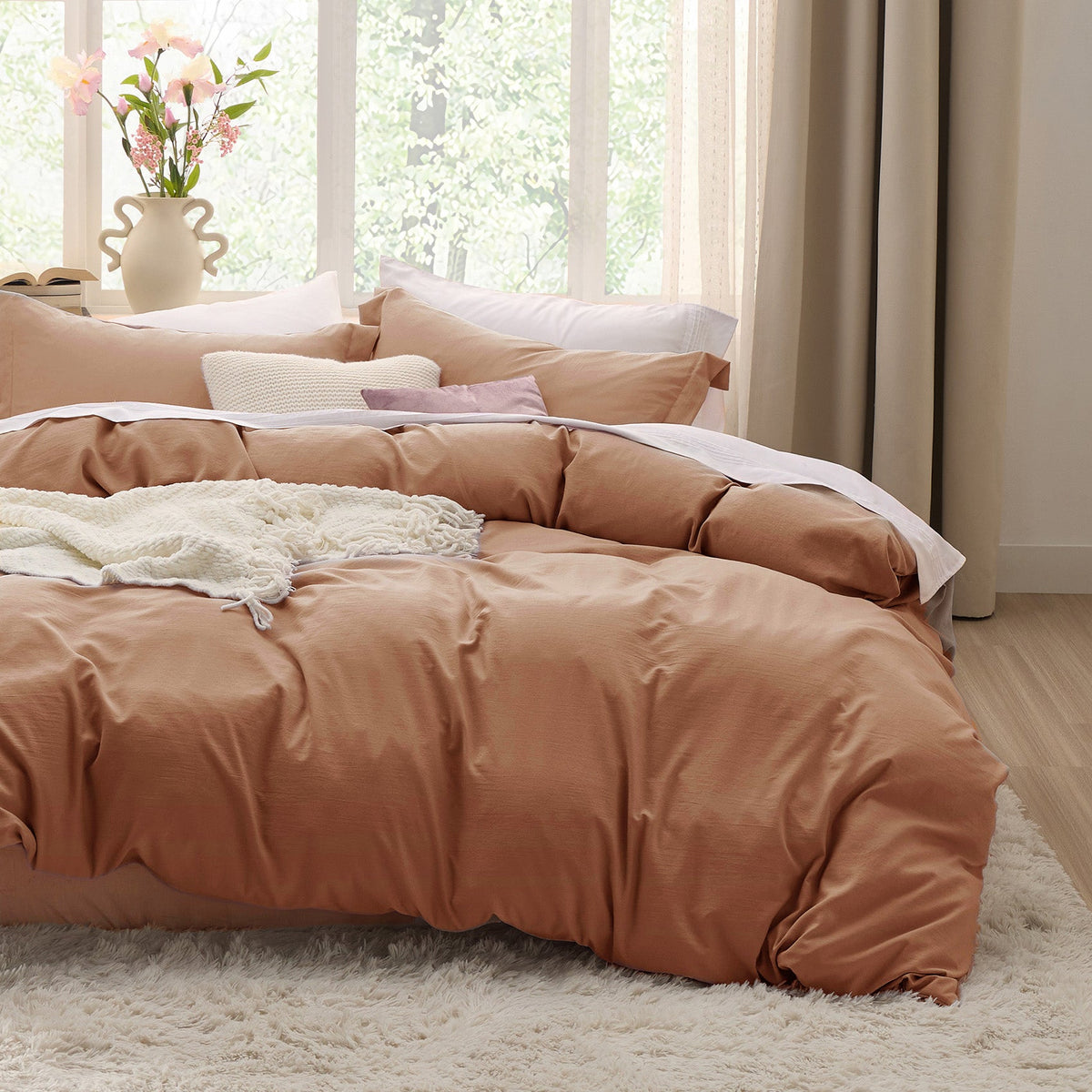 Ultra Soft Hypoallergenic Microfiber Duvet Cover Set