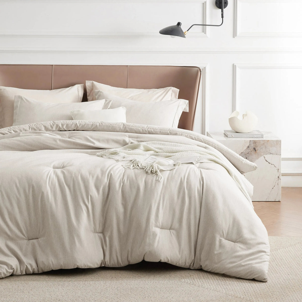 Cationic Dye Comforter Set 100gsm