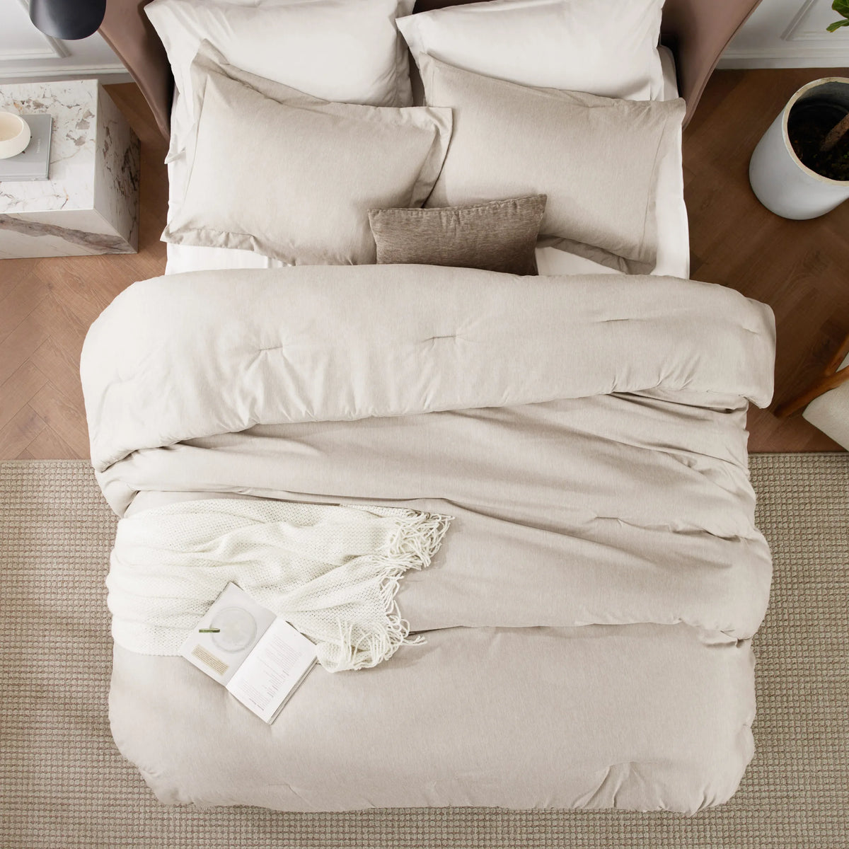 Cationic Dye Comforter Set 100gsm