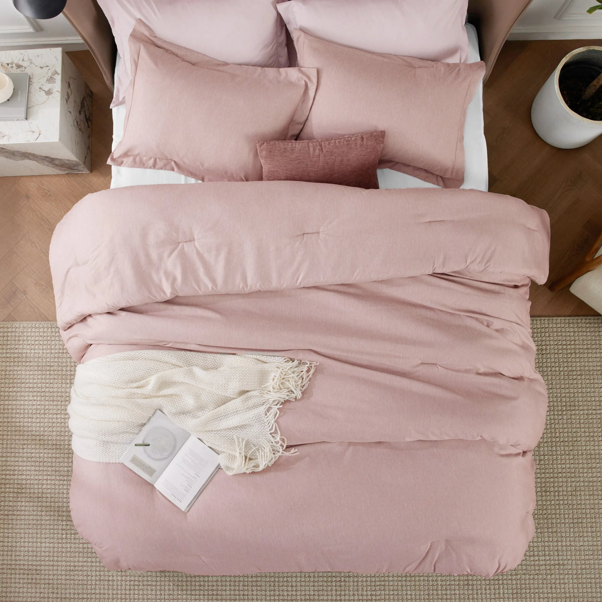 Cationic Dye Comforter Set 100gsm