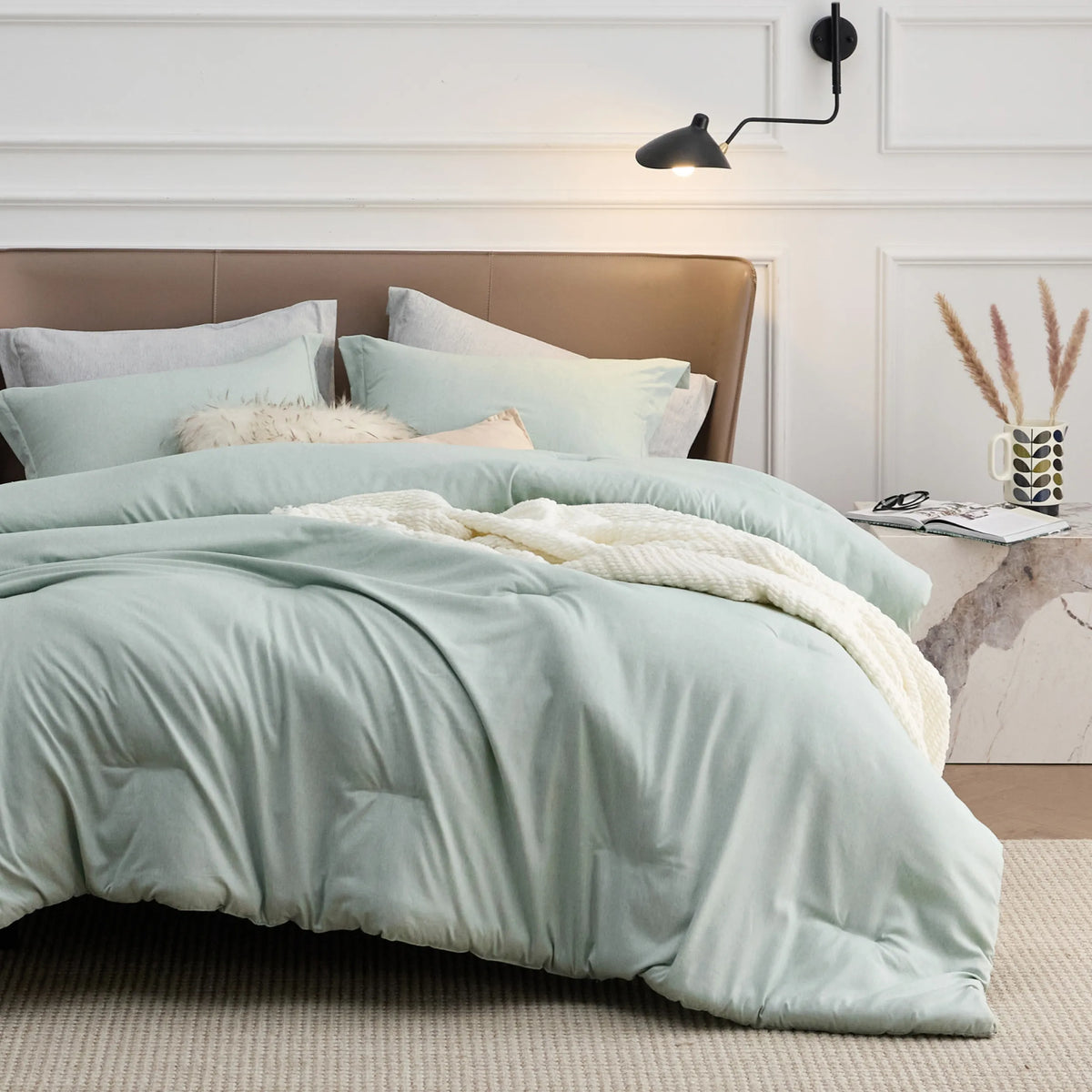 Cationic Dye Comforter Set 100gsm