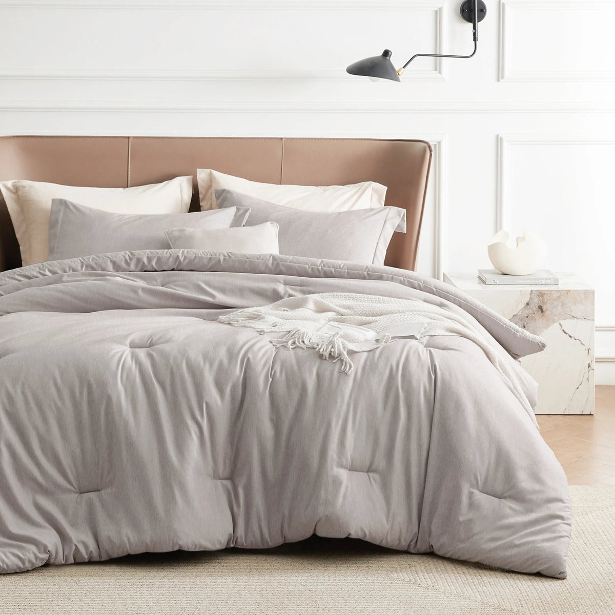Cationic Dye Comforter Set 100gsm