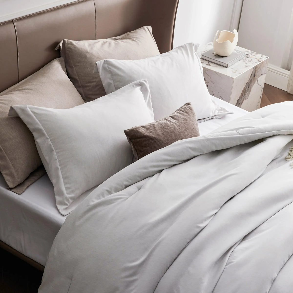Cationic Dye Comforter Set 100gsm