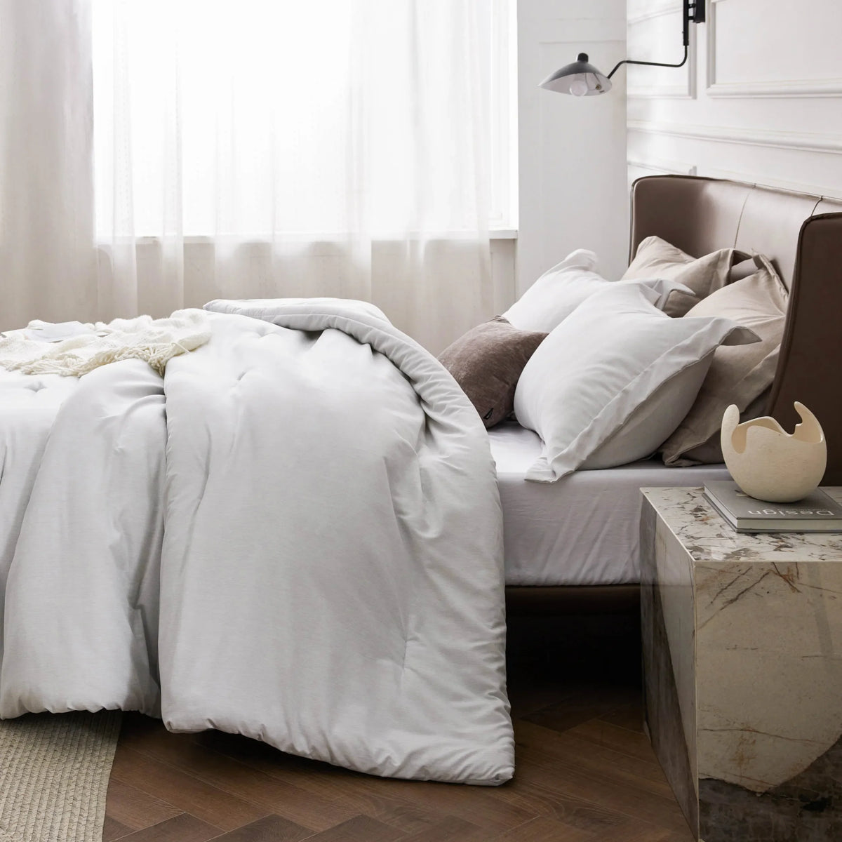 Cationic Dye Comforter Set 100gsm