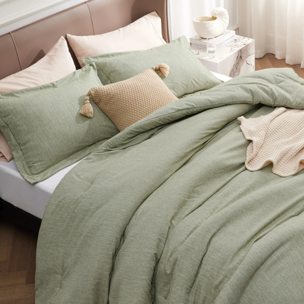 Cationic Dye Comforter Set 100gsm