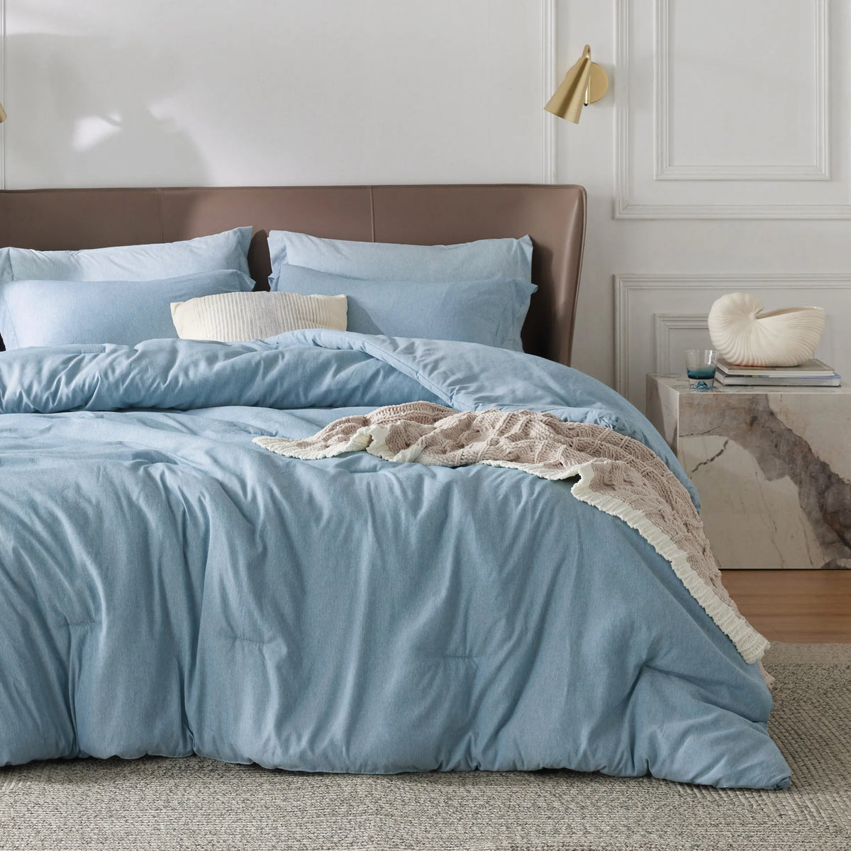 Cationic Dye Comforter Set 100gsm